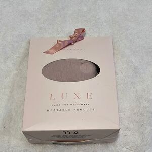 Luxe Faux Fur Neck Heat / Cold Wrap